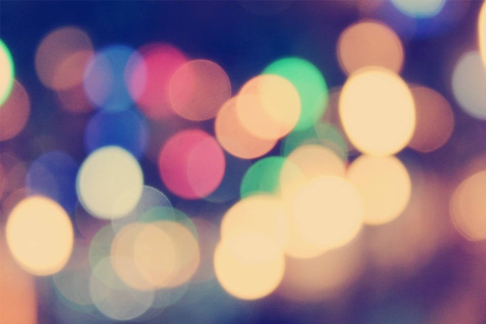 Light bokeh blur abstract