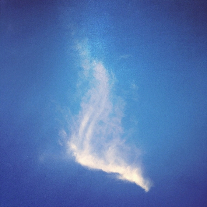 Cloud sky wisp sunlight