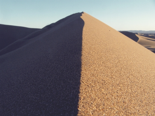 Landscape sand desert dune Photo