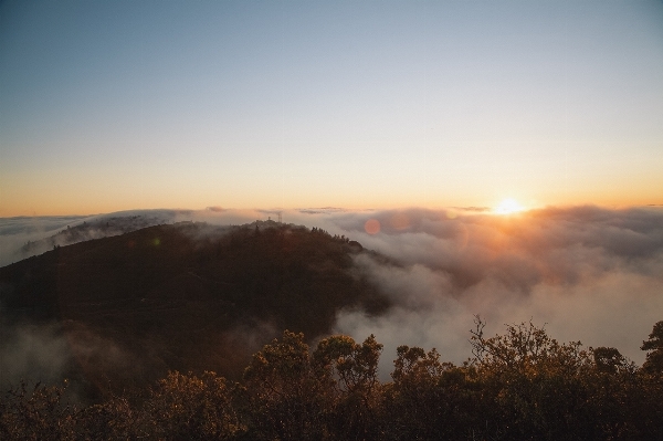 Nature horizon mountain cloud Photo