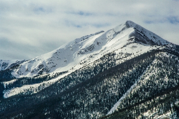 Mountain snow cold winter Photo