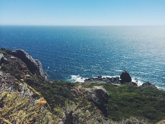 Sea coast rock ocean Photo