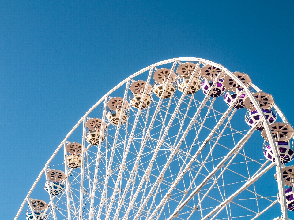 Recreation ferris wheel carnival amusement park