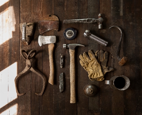 Wood tool toolkit collection Photo