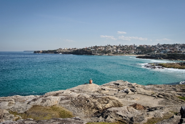 Beach sea coast rock Photo