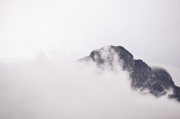 Mountain snow cloud sky Photo