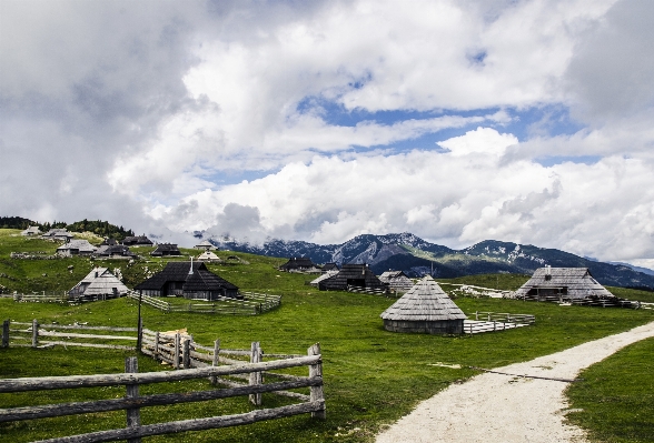 Landscape sea nature mountain Photo