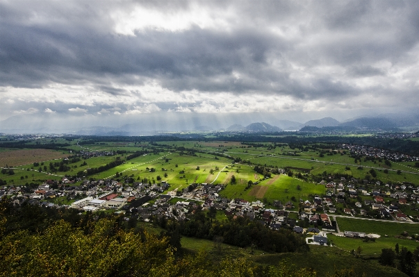 Landscape horizon mountain cloud Photo