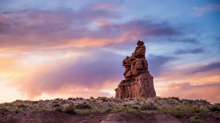 Landscape rock horizon cloud Photo