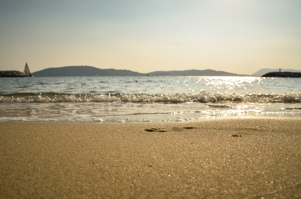 Spiaggia mare costa acqua