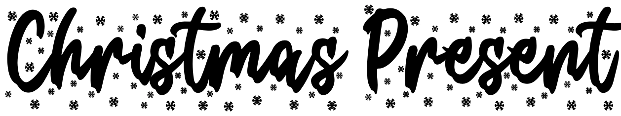 Christmas Present Font