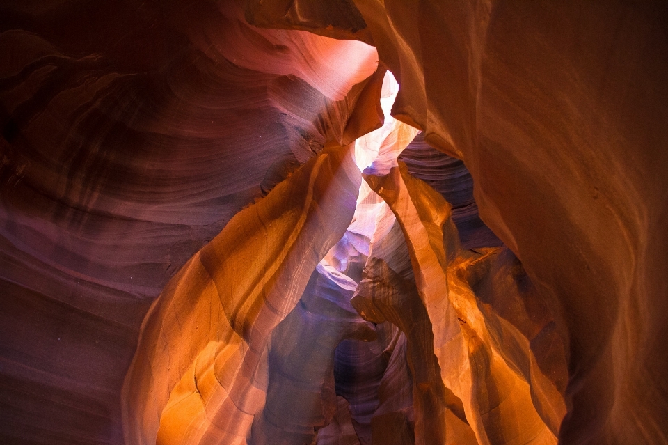 Rock sunlight formation cave