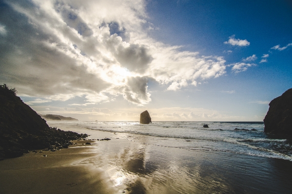 Beach sea coast sand Photo