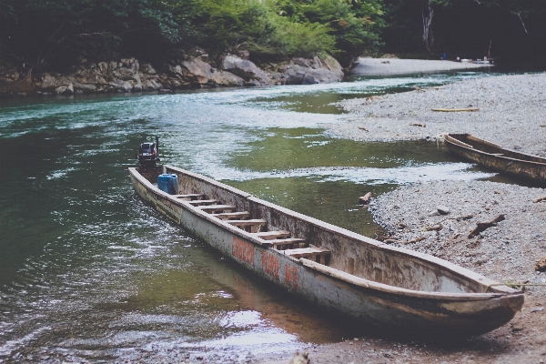 Sea creek boat river Photo