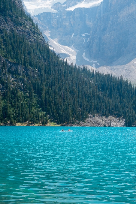 Water mountain lake range