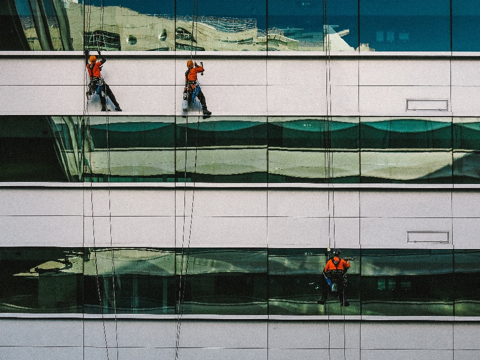 Die architektur struktur fenster glas