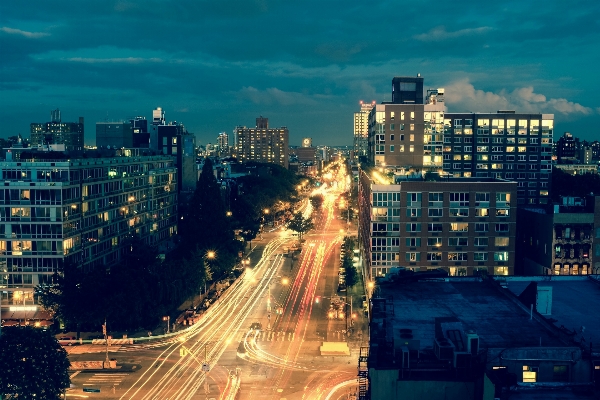 Horizon light road skyline Photo