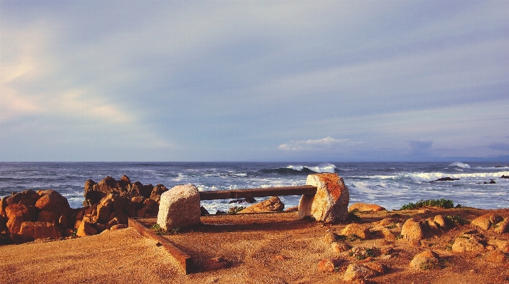 Beach landscape sea coast Photo