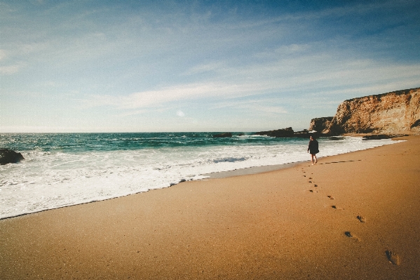 Beach sea coast sand Photo