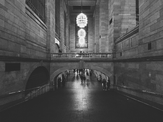 Foto Bianco e nero
 ponte interno sala