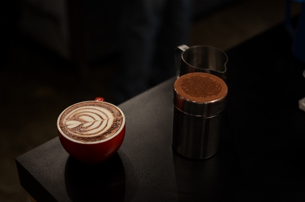 Coffee glass cup latte Photo