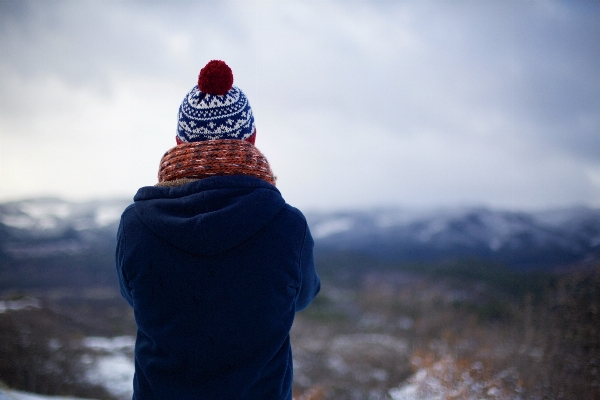 Photo Marche personne montagne neige