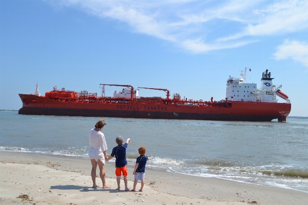 Sea coast ocean ship Photo