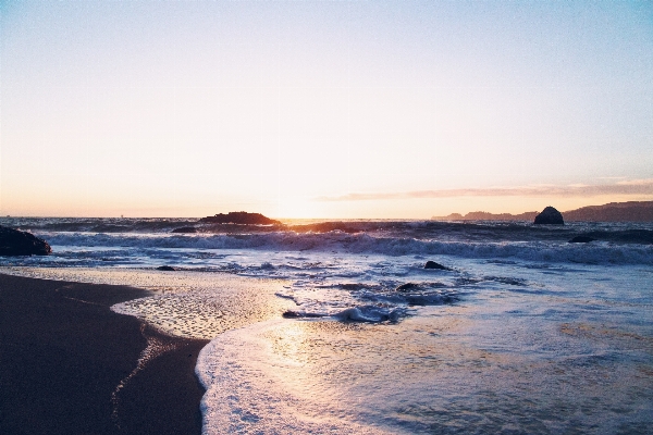 Beach sea coast sand Photo