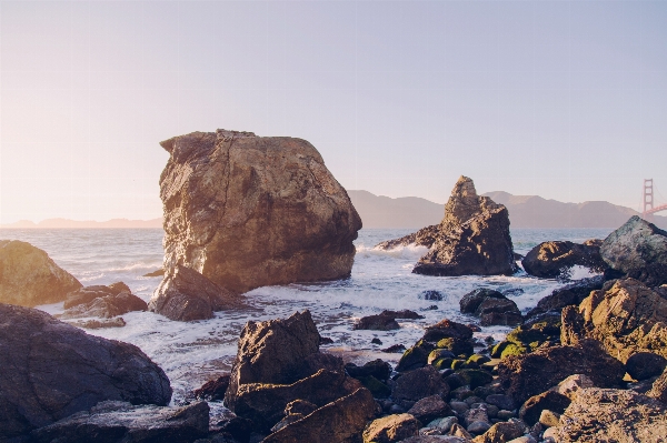 Beach landscape sea coast Photo