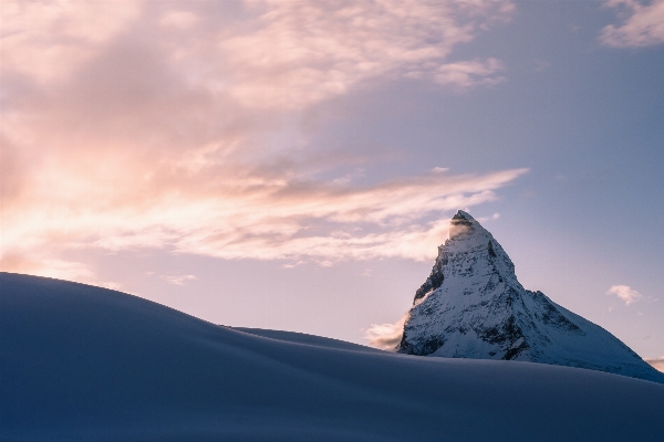 Landscape horizon mountain snow Photo