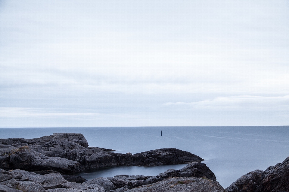 Beach landscape sea coast