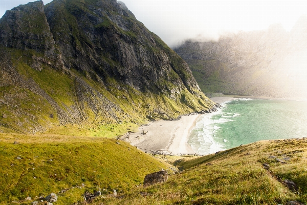 Beach landscape sea coast Photo