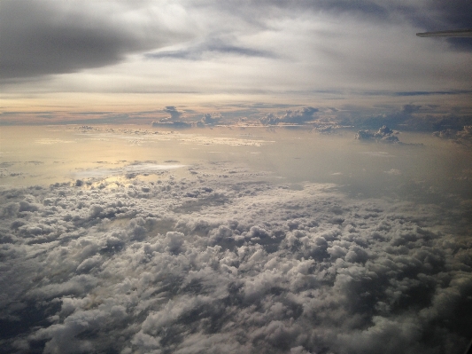 Horizon mountain cloud sky Photo