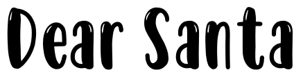 Dear Santa Font