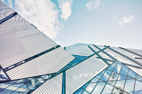 Cloud architecture sky glass Photo