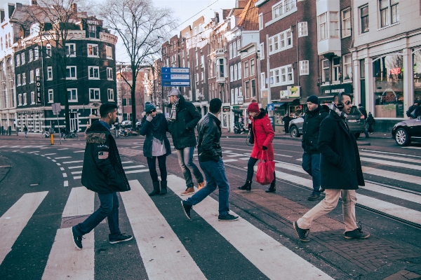 Pedestrian road street city Photo