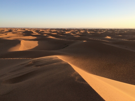 Landscape sand horizon desert Photo