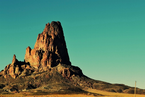 Landscape tree rock wilderness Photo