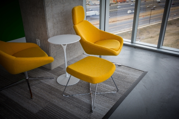 Table chair floor interior Photo