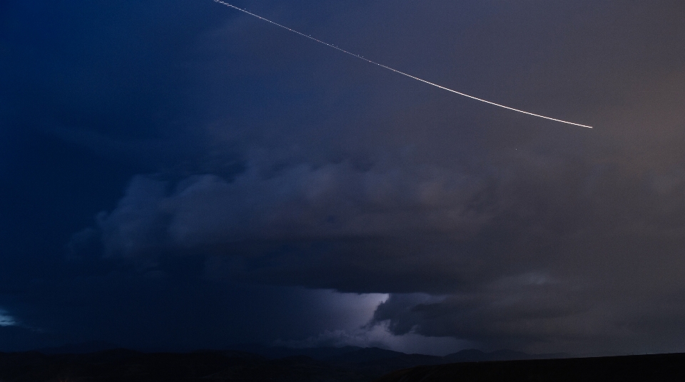 Cloud sky atmosphere shooting star