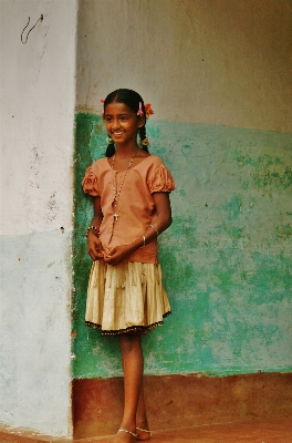 Girl portrait model spring Photo