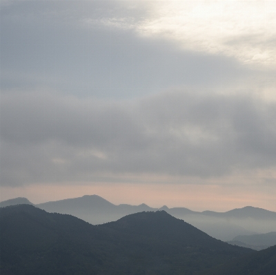 Nature horizon silhouette mountain Photo