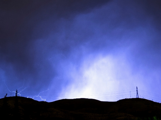 Silhouette cloud sky atmosphere Photo