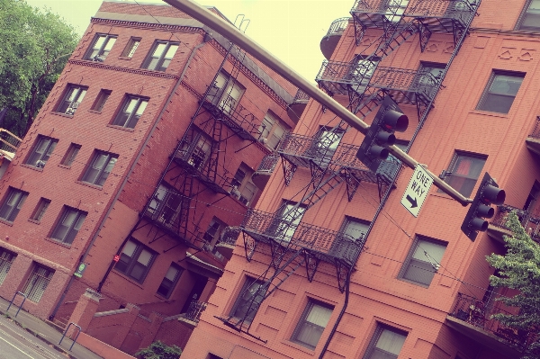 建築 家 街 超高層ビル 写真