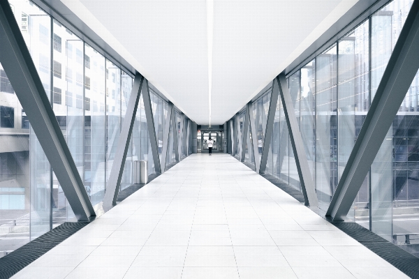 Architecture escalator subway line Photo