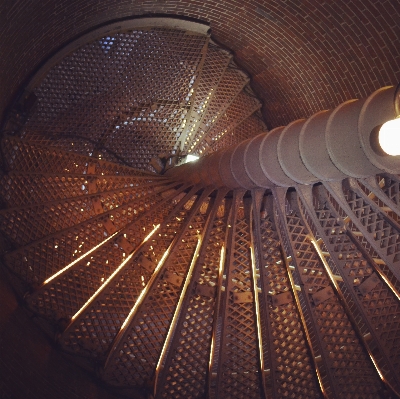 Light stair spiral step Photo