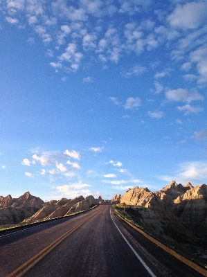 Landscape rock horizon mountain Photo