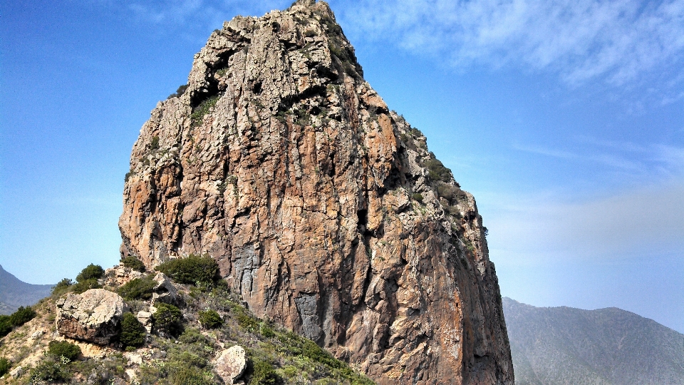 풍경 rock 황야
 산