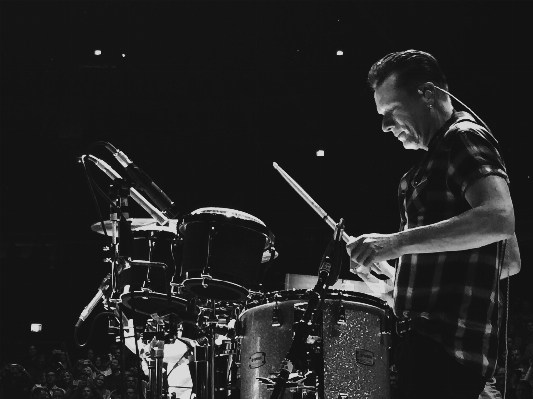 Music black and white concert musician Photo