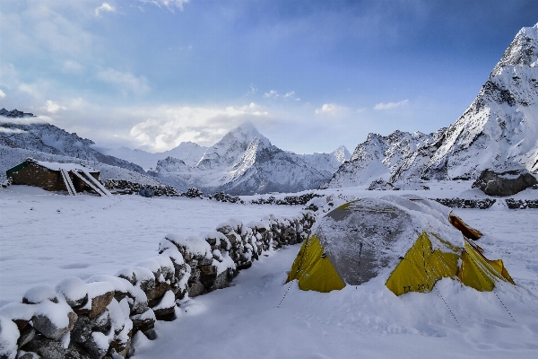 Berg schnee kalt winter Foto